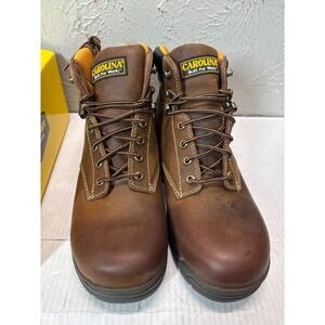 CAROLINA Mens 6 Inch Broad Toe Work Boot CA5020 BRUNO Waterproof Size 11 D